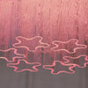 Murano Pink Glass Ceiling Light