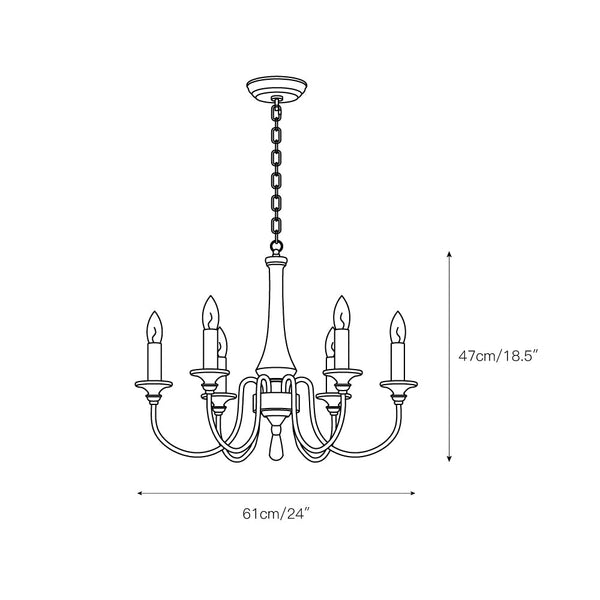 farmhouse black wood iron chandelier