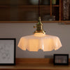french ceramic flower pendant light brass for dining room bedroom
