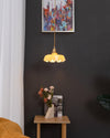 french ceramic flower pendant light brass for dining room bedroom