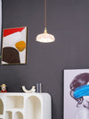 french ceramic flower pendant light brass for dining room bedroom