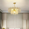 gold wave glass chandelier dining room kitchen island
