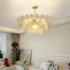 gold wave glass chandelier dining room kitchen island