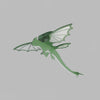 green dinosaur acrylic led ceiling light for kids bedroom
