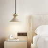 honey travertine sculptural pendant light