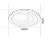 Lighting Ceiling Lights Flush Mount Lighting_50Wsv
