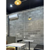 industrial antique gray iron dome pendant light