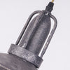 industrial antique gray iron dome pendant light