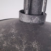 industrial antique gray iron dome pendant light