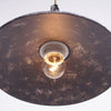 industrial antique gray iron dome pendant light