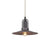 industrial antique gray iron dome pendant light