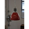industrial black aluminum dome pendant lamp