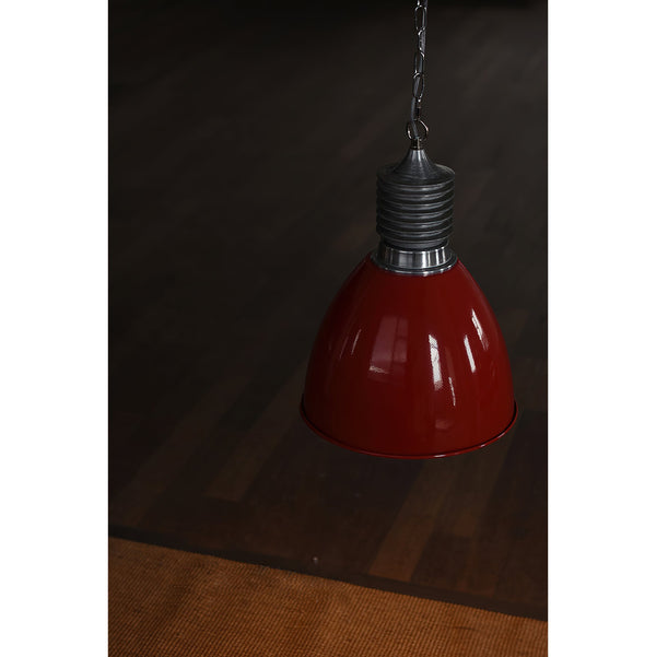 industrial black aluminum dome pendant lamp