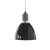 industrial black aluminum dome pendant lamp