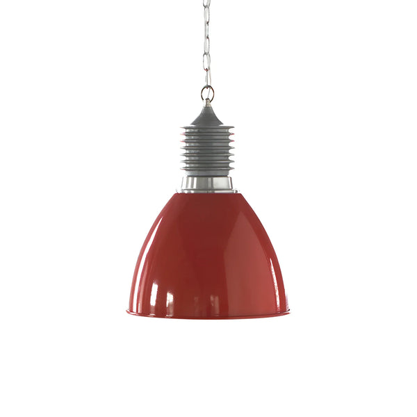 industrial black aluminum dome pendant lamp