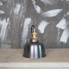 industrial brass iron dome pendant light