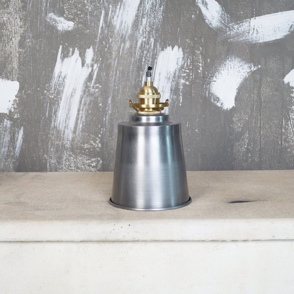 industrial brass iron dome pendant light