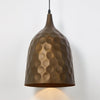industrial copper iron cylindrical pendant light