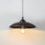 industrial hammered bronze steel canopy pendant light