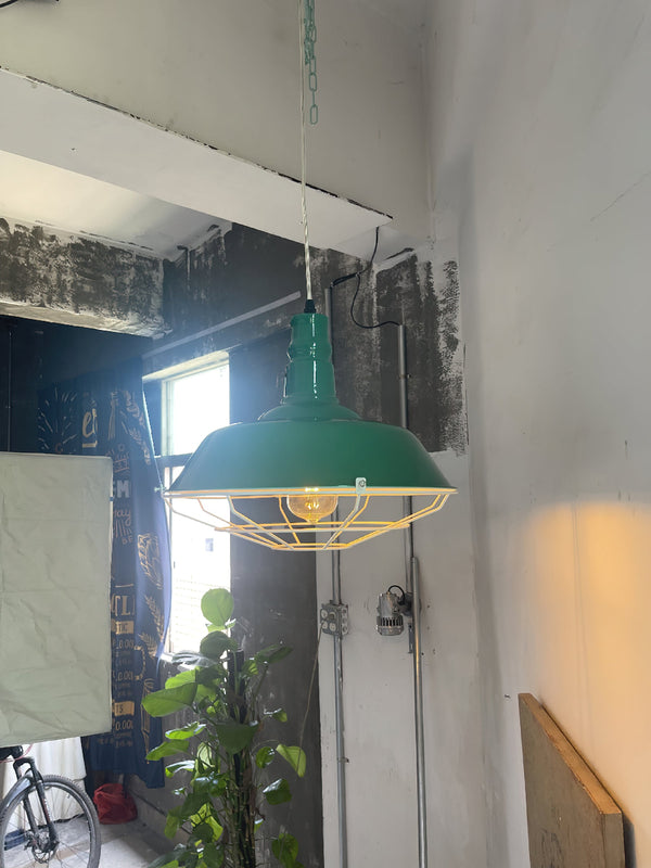 industrial iron nautical pendant light