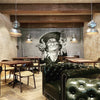 industrial iron pendant light