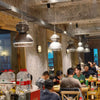 industrial iron pendant light