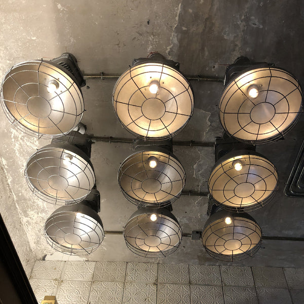 industrial iron pendant light