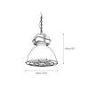industrial iron pendant light