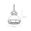 industrial iron pendant light