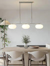 industrial sand nickel glass chandelier