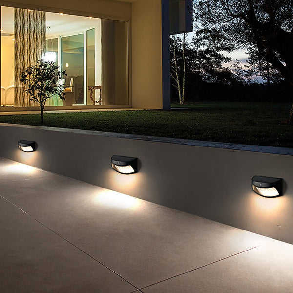 Intelligent Light Control Human Motion Sensor Solar Outdoor Led Wall Light