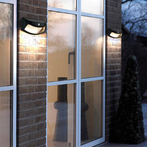 Intelligent Light Control Human Motion Sensor Solar Outdoor Led Wall Light