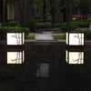 Solar Powered Outdoor Post Lights Led Landscape Lighting Hwd00052