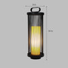 Modern Black Round Outdoor Lantern Lights Outdoor Led Lighting Hwd00021