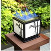 Solar Powered Outdoor Post Lights Led Landscape Lighting Hwd00052