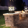 Led Black Outdoor Post Lights Outdoor Lighting For Garden Hwd00055