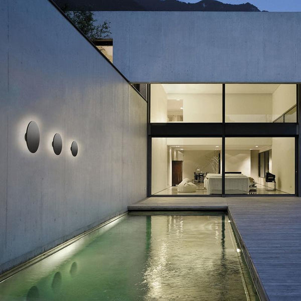 Modern Waterproof Led Outdoor Wall Lights In Flat And Square Designs