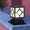 Led Black Outdoor Post Lights Outdoor Lighting For Garden Hwd00055