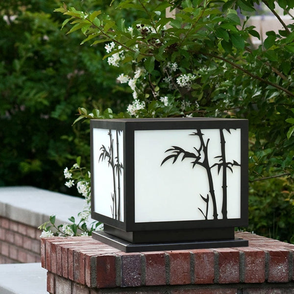 Solar Powered Outdoor Post Lights Led Landscape Lighting Hwd00052
