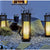 Modern Black Round Outdoor Lantern Lights Outdoor Led Lighting Hwd00021