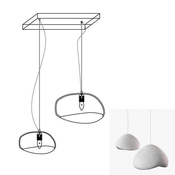 Khmara Rough Combination Chandelier B