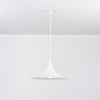 lacquered aluminum arch pendant light