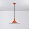 lacquered aluminum arch pendant light