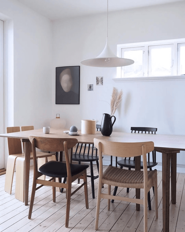 lacquered aluminum arch pendant light