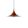 lacquered aluminum arch pendant light