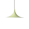 lacquered aluminum arch pendant light