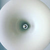 lacquered aluminum arch pendant light