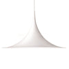 lacquered aluminum arch pendant light
