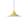 lacquered aluminum arch pendant light