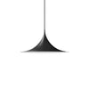 lacquered aluminum arch pendant light